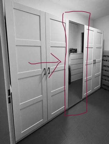 Ikea Pax Kast 50x58x201 - afbeelding 1