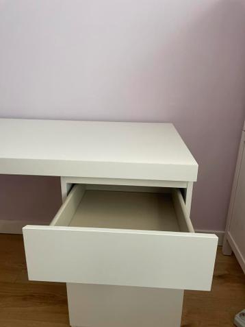Ikea Malm bureau wit - afbeelding 5