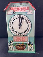 Spaarpot van blik antiek., Ophalen of Verzenden, Metaal of Blik, X, Overige thema's