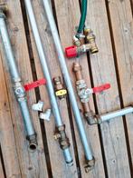 Diverse Kranen, Verwarmingsonderdelen en Koppelingen, Overige materialen, Gebruikt, Minder dan 20 mm, Overige typen