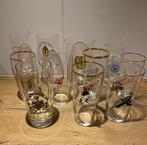 11x Bierglazen uit de 60-er jaren, Ophalen of Verzenden, Zo goed als nieuw, Bierglas