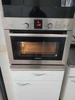 Mooie Bosch RVS inbouw oven met hetelucht functie te koop., Witgoed en Apparatuur, Ovens, Ophalen, Zo goed als nieuw, Magnetronfunctie