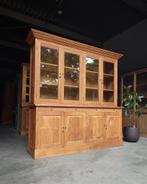 Grote teak Buffetkast | Landelijke Servieskast | #2187, Niet ingevuld, 200 cm of meer, Niet ingevuld, Ophalen of Verzenden