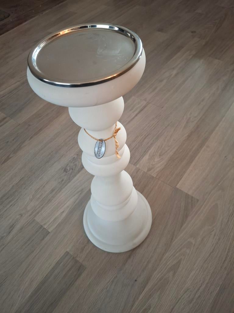 Rivierdale kaarsenstandaard glas 45cm, Ophalen of Verzenden