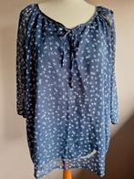 Nieuwe blauwe stretch top sterren van C&A, maat 48/50, Kleding | Dames, Tops, Blauw, Maat 46/48 (XL) of groter, Nieuw, Ophalen of Verzenden
