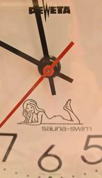 Sauna & Swimklok voor IN de sauna! =geen batterij wel stroom, Ophalen of Verzenden, Zo goed als nieuw