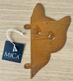 Tuin wanddecoratie Mica Decorations kat / poes metaal, Tuin en Terras, Tuinwanddecoratie, Ophalen of Verzenden, Zo goed als nieuw