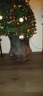 Grote bloempot zonder kerstboom, Ophalen, Steen, 40 cm of meer, Rond