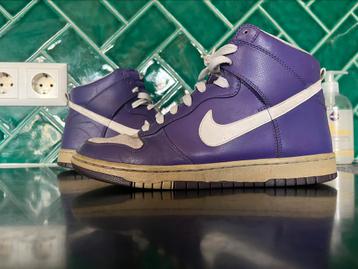 Nike Dunk High skinny premium purple paars 41 9,5 7 beschikbaar voor biedingen