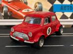 Scalextric C007 Mini Cooper Rood #9 Slot Car Racebaan Auto, Ophalen of Verzenden