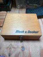 Black & Decker kistje, Ophalen of Verzenden, Gebruikt, Boormachine
