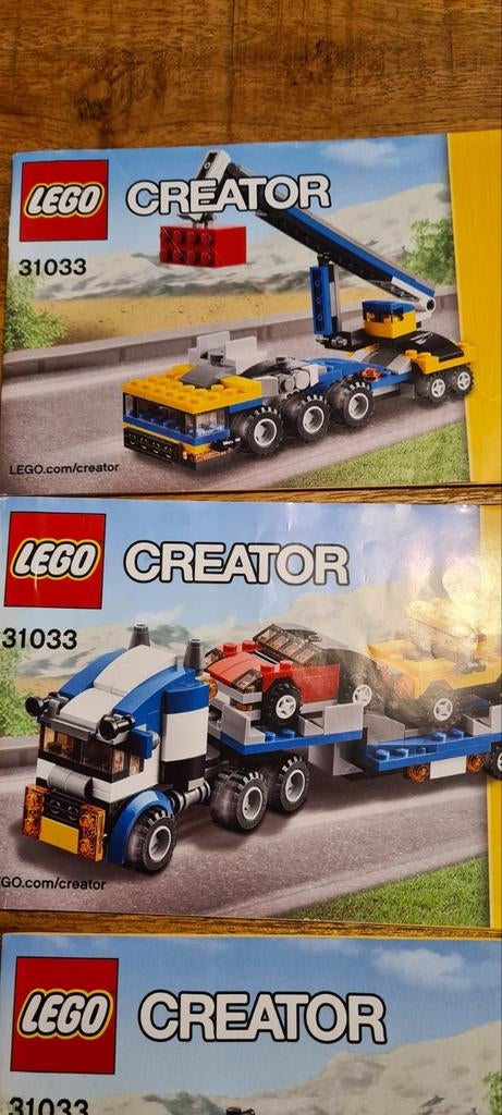 31033 lego creator, Ophalen of Verzenden, Zo goed als nieuw