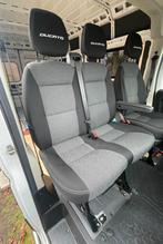 Bijrijdersbank Fiat Ducato 2021 Zwart/Grijs, Incl. Onderstel, Ophalen, Gebruikt, Fiat