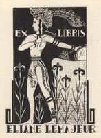 0194 Ex Libris België : Geo Verbrugge, z.j., Antiek en Kunst, Kunst | Etsen en Gravures, Verzenden