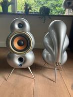 Blueroom Minipods in het zilver, Audio, Tv en Foto, Ophalen of Verzenden, Gebruikt, Front, Rear of Stereo speakers, Overige merken
