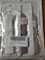 Horlogebandjes 22mm 3 stuks silicone, Ophalen of Verzenden, Nieuw, Android