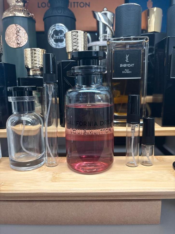 Louis Vuitton - California Dream 🍊☁️ Sample/Decant, Sieraden, Tassen en Uiterlijk, Uiterlijk | Parfum, Zo goed als nieuw, Ophalen of Verzenden