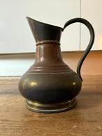 Koperen schenkkan rood en geel koper, Antiek en Kunst, Antiek | Koper en Brons, Ophalen of Verzenden, Koper