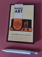Radio Art boekje met 30 kaarten van antieke Radio 's., Audio, Tv en Foto, Radio's, Ophalen of Verzenden, Zo goed als nieuw