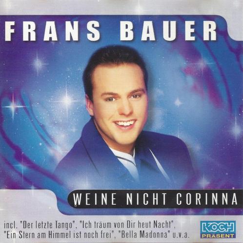 Frans Bauer - Weine nicht corinna CD, Cd's en Dvd's, Cd's | Pop, Zo goed als nieuw, 2000 tot heden, Verzenden