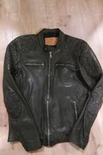 Goosecraft Biker leren jas, maat M, Verzenden, Maat 48/50 (M), Zwart, Goosecraft