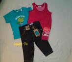 Nieuwe set meisjes kleding. Maat 74, Broekje, Meisje, Nieuw, Ophalen of Verzenden