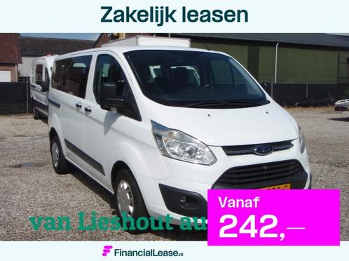 Ford Transit Custom 9 persoons personenbus Trend bj 2016, Auto's, Bestelauto's, Bedrijf, Lease, Financial lease, ABS, Airbags