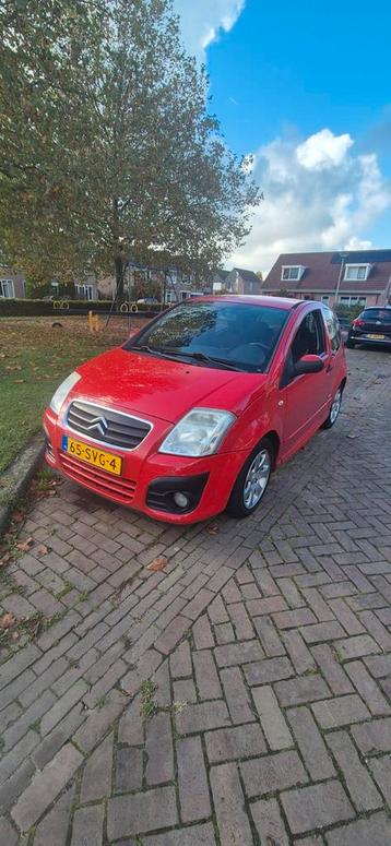 Citroën C2 1.1 I 2009 Rood beschikbaar voor biedingen