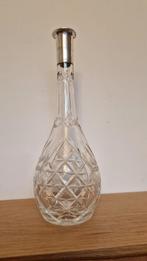 Whiskey karaf kristal Zilver gemerkt Duits 1e prijs 1932, Antiek en Kunst, Antiek | Glas en Kristal, Ophalen of Verzenden