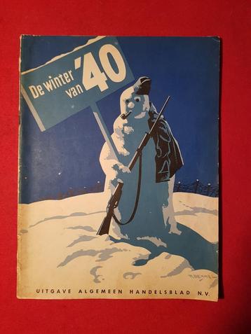De winter van '40. Uitgave Algemeen Handelsblad Paperback beschikbaar voor biedingen