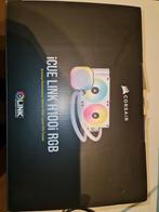 Corsair iCUE LINK H100i RGB AIO wit (NIEUW), Computers en Software, Computerkoelers, Ophalen of Verzenden, Nieuw, Waterkoeling