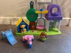 Little people speeltuin + skateboard + fiets en kar, Kinderen en Baby's, Speelgoed | Fisher-Price, Ophalen, Zo goed als nieuw