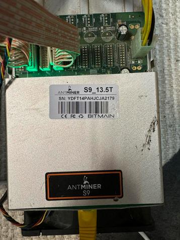 Bitmain Antminer S9 13,5Th SHA-256 (1 geïnstalleerde kaart, beschikbaar voor biedingen