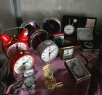 Vintage wekkers oude zakhorloges jaren 70 reiswekkers klokje, Witgoed en Apparatuur, Wekkers, Ophalen, Gebruikt, Nvt, Nvt