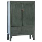 Chinees dressoir - Chinese kast - Chinese bruidskast - Grijs, Ophalen of Verzenden, Nieuw