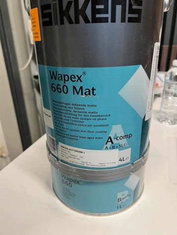 Sikkens Wapex 660 Mat telegrijs 5L beschikbaar voor biedingen