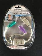 USB - PS/2 Adapter  1 X USB A to 2 X PS/2 Female  29-4, Ophalen of Verzenden, Nieuw