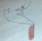 Ketting edelsteen hanger regenboog rozenkwarts, Sieraden, Tassen en Uiterlijk, Kettingen, Verzenden, Nieuw, Steen of Mineraal