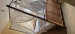 Knappe hemelbed 140x200 met 2sets passende stoffen overkappi, Ophalen, Zo goed als nieuw, Tweepersoons, 140 cm