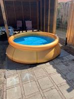 Gouden glitter opblaasbaar zwembad met toebehoren!, Ophalen, Minder dan 80 cm, Opblaaszwembad, Rond