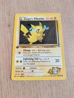 Lt. Surge's Pikachu 81/132 1st edition, Hobby en Vrije tijd, Verzamelkaartspellen | Pokémon, Ophalen of Verzenden, Losse kaart