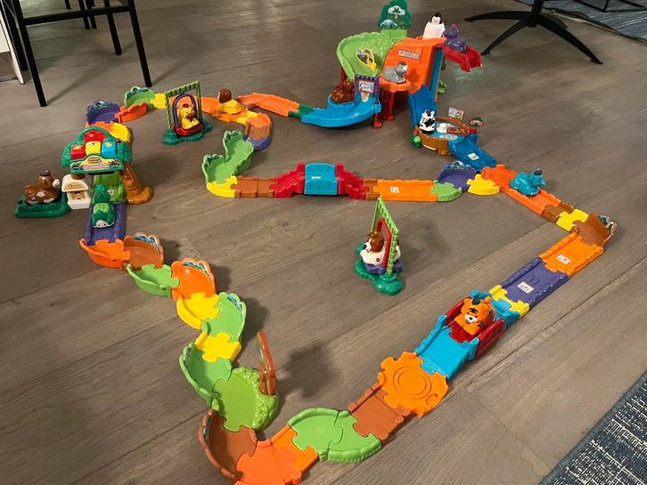 Vtech zoef zoef dierentuin en avonturenpaden, Kinderen en Baby's, Speelgoed | Vtech, Gebruikt, 6 jaar of ouder, Ophalen of Verzenden