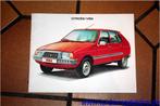 Folder Citroën Visa, Ophalen of Verzenden, Zo goed als nieuw, Citroën