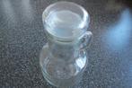 glazen vaasje met rubber deksel, Huis en Inrichting, Woonaccessoires | Vazen, Gebruikt, Overige kleuren, Ophalen of Verzenden