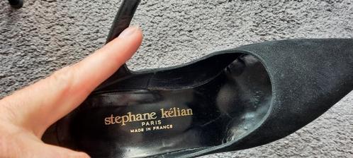 Stephane Kélian zwart suede pumps, maat 7. In nette staat., Kleding | Dames, Schoenen, Gedragen, Zwart, Ophalen of Verzenden