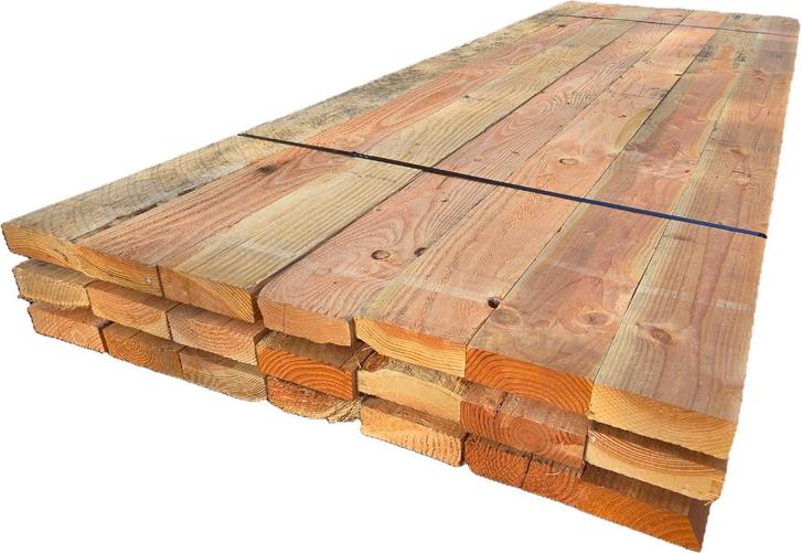 21 Douglas balken fijnbezaagd 3.00 m lang - nr: TB68, Tuin en Terras, Palen, Balken en Planken, Nieuw, Balken, 250 cm of meer