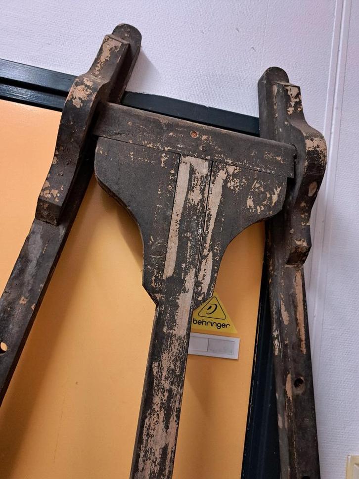 Groot Houten Schoolbord Ezel - Decoratief, Antiek en Kunst, Antiek | Schoolplaten, Huis en Tuin, Ophalen of Verzenden