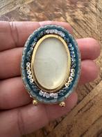 Antiek millefiori micro mozaiek fotolijstje, Antiek en Kunst, Ophalen of Verzenden