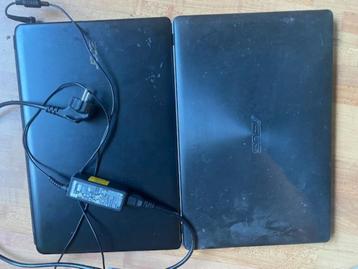 2  oude laptops een acer en een asus beschikbaar voor biedingen