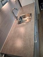 Nieuw lichtgrijs aanrechtblad, Ophalen, Nieuw, 50 tot 100 cm, Minder dan 100 cm